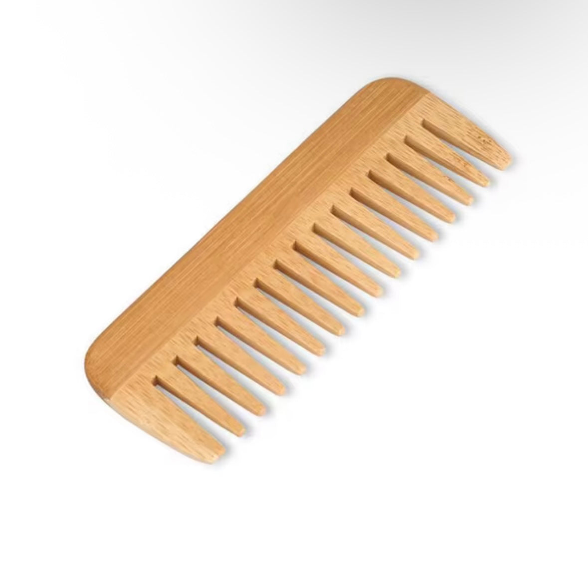 Wide Tooth Bamboo Comb