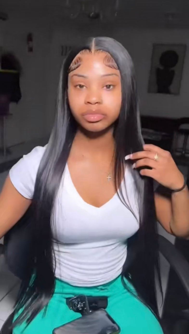 13 X 4 Virgin Natural Straight Wig