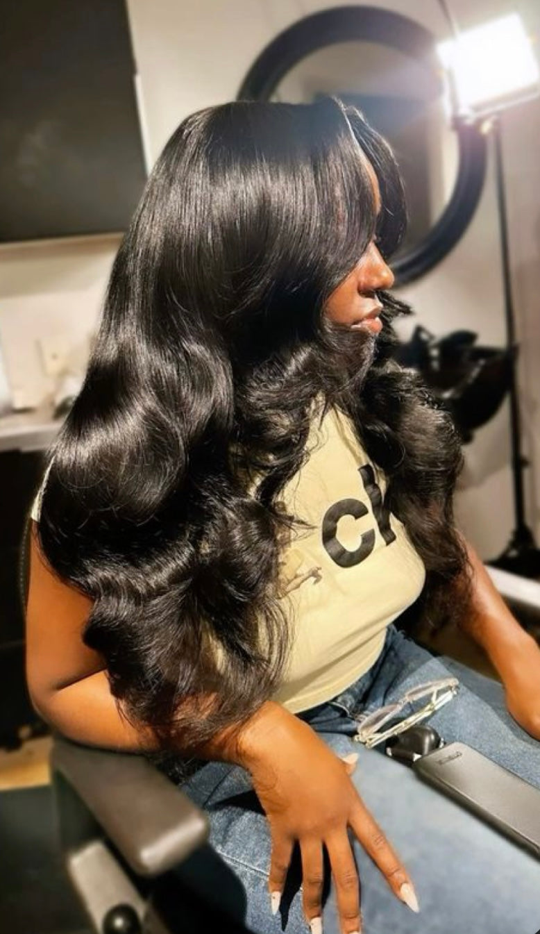 Virgin Remy Body Wave W/ HD Lace Frontal