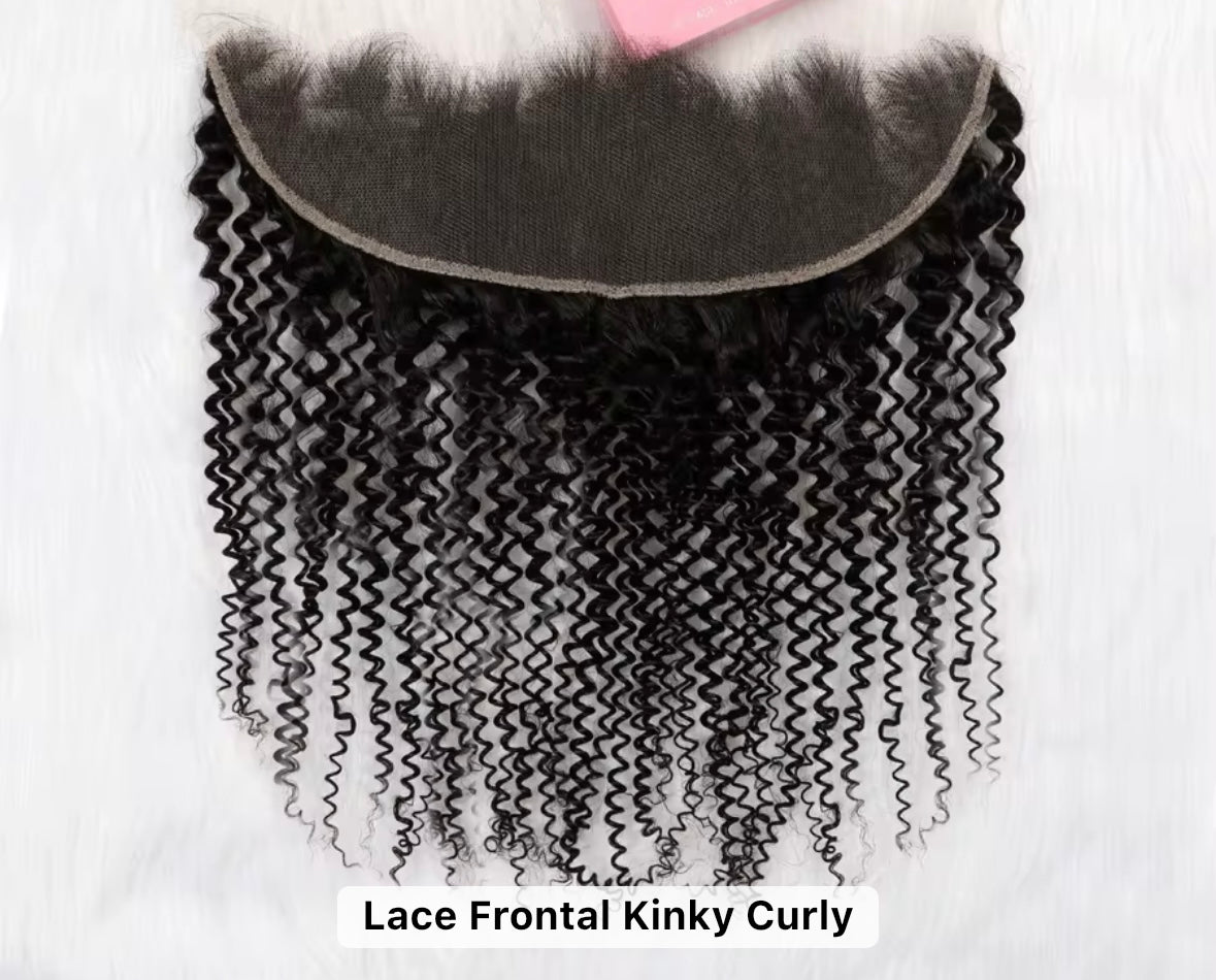 13 X 4 Kinky Curly Frontal